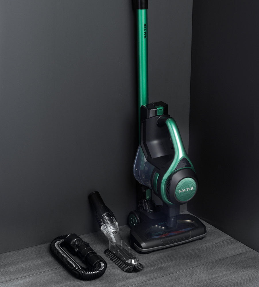 Salter Flexi Plus+ Cordless Stick Vacuum Cleaner | 22.2V, 1.2L, 40 Min Runtime