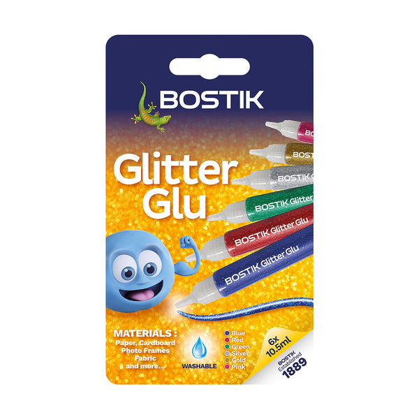 Bostik Glitter Glu Pens | Pack of 6