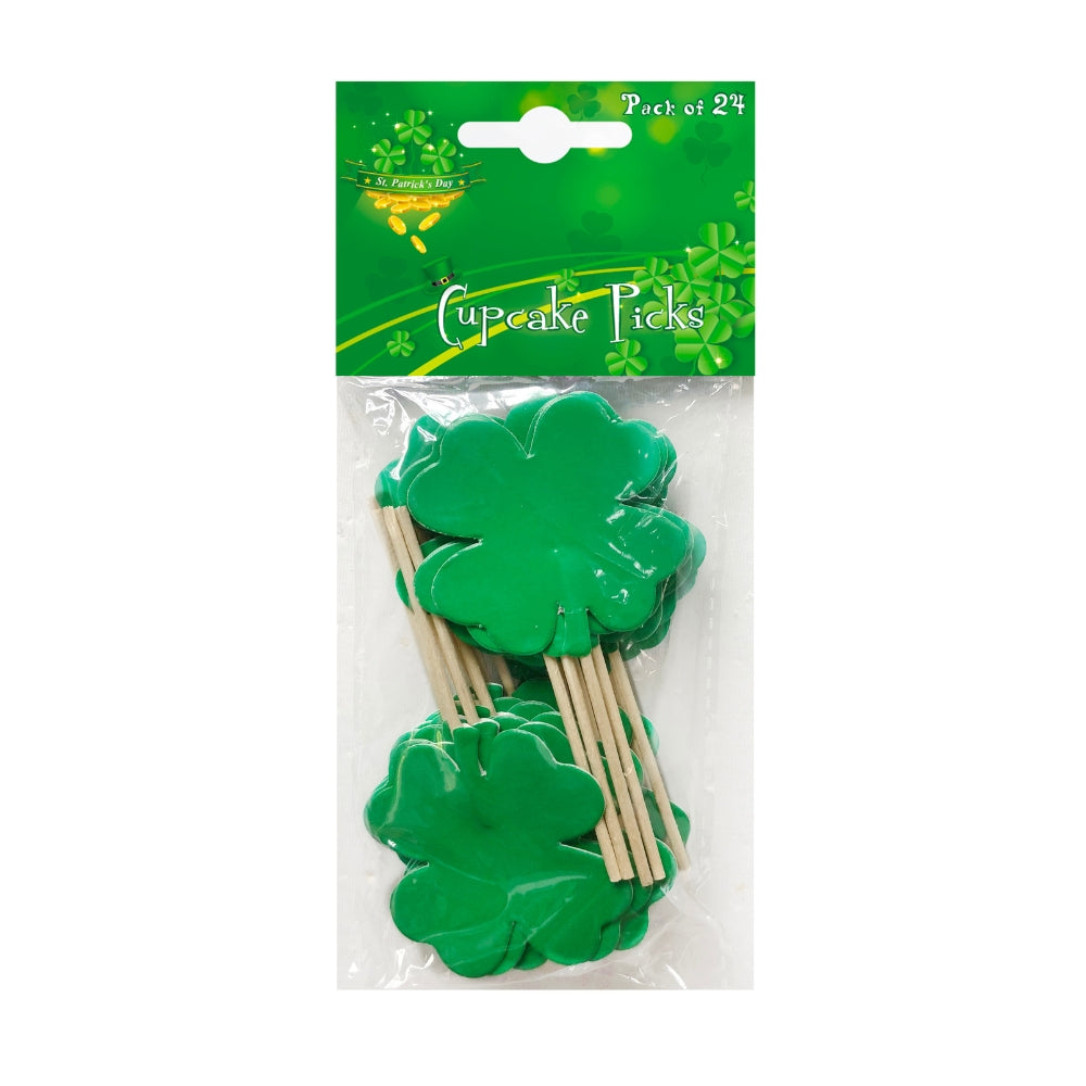 St. Patrick's Cupcake Picks | Pack of 24