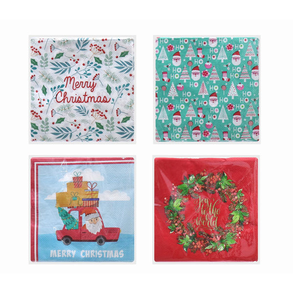 Christmas Paper Napkins | Pack of 20