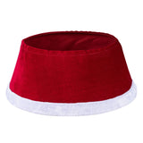 Velvet Tree Skirt Red | 56cm