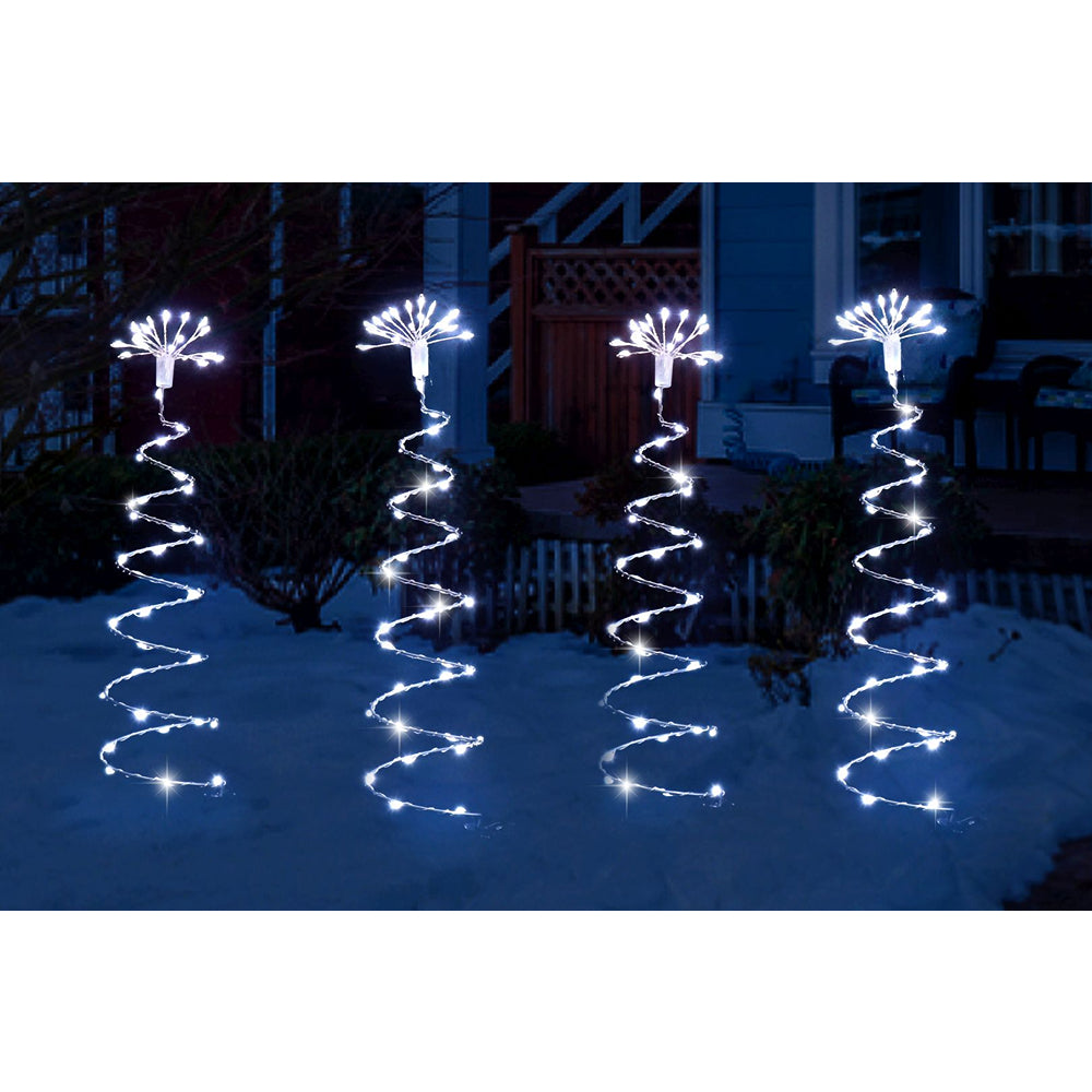 Festive Magic Cool White LED Spiral Wire Path Tree Christmas Light Dec -  Choice Stores