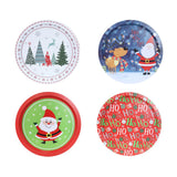 Christmas Round Tray Metal | 32cm | Assorted Models