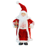 Santa Figurine | 60cm | Velvet Red