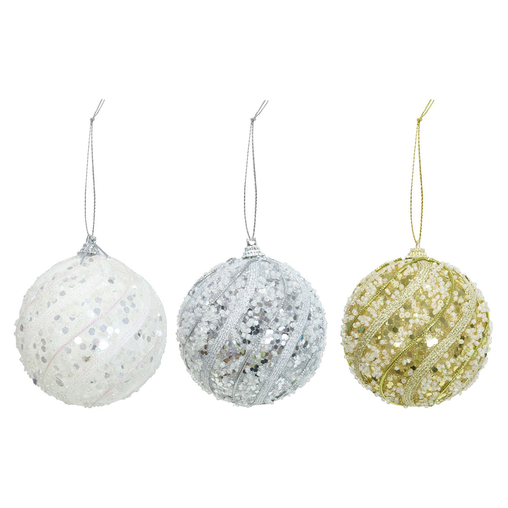 Beads Bauble | 8cm | Assorted Models