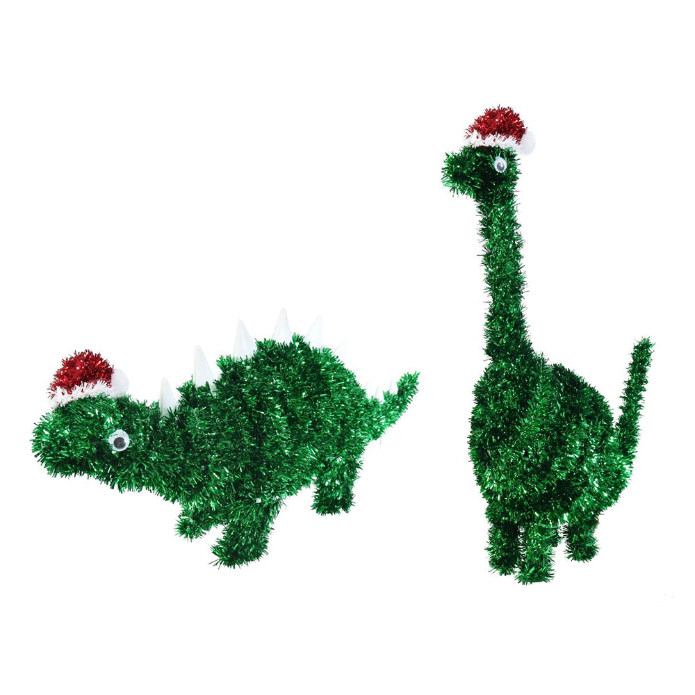 Tinsel Dinosaur Deco | Assorted Models