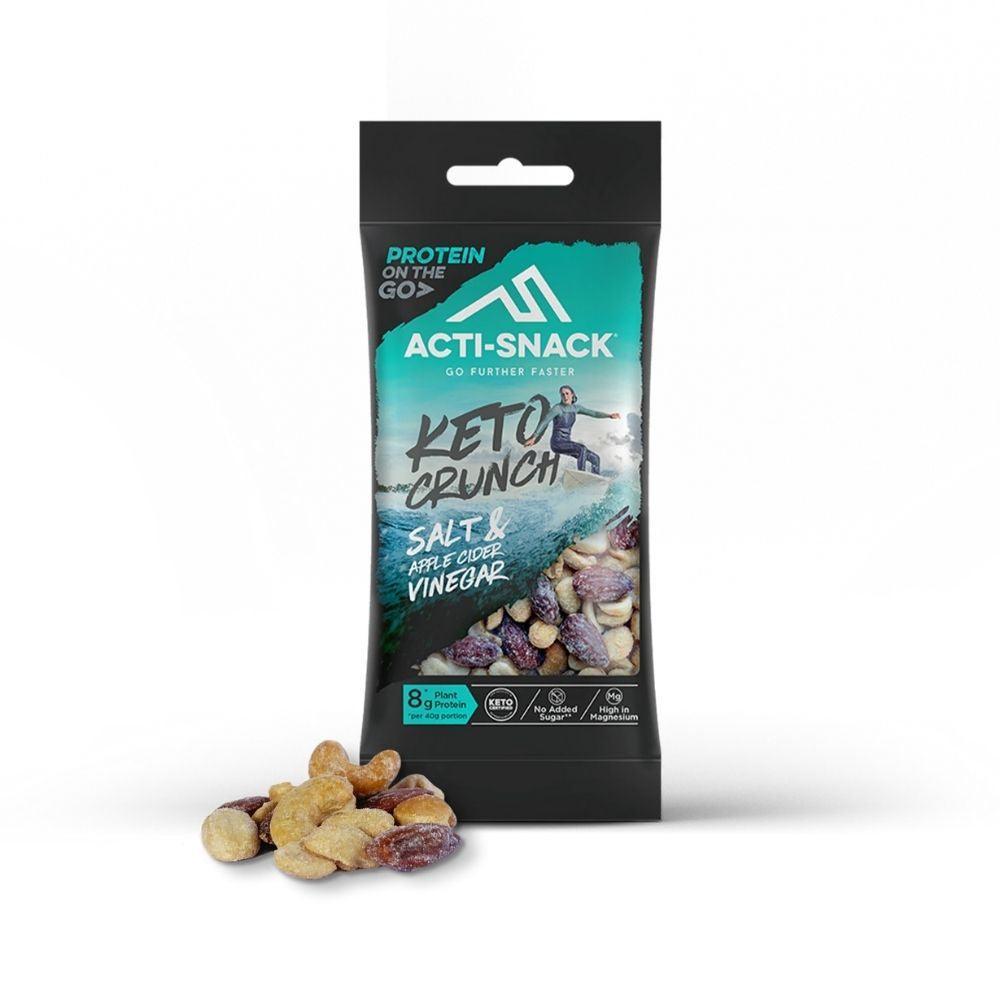 Acti-Snack Keto Crunch Salt And Apple Cider Vinegar | 40g - Choice Stores