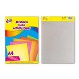 Artbox A4 Neon Activity Paper | 40 Sheets - Choice Stores