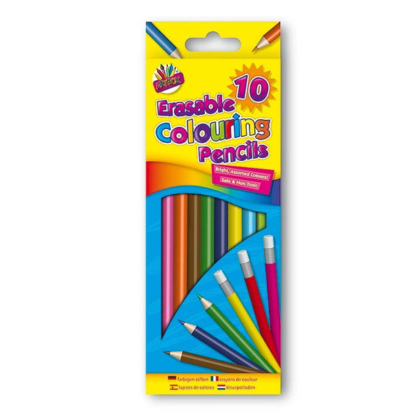 Artbox Erasable Colouring Pencils | 10 Pack - Choice Stores