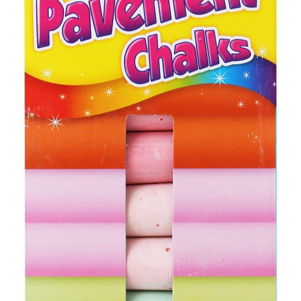 Artbox Giant Coloured Pavement Chalks | 12 Pack - Choice Stores