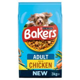 Bakers Adult Chicken & Veg Dry Dog Food | 3kg - Choice Stores