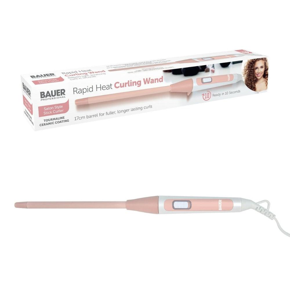 Bauer Professional Rapid Heat Curling Wand | 17 Cm Barrel - Choice Stores