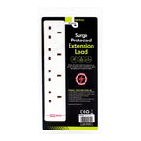 Benross Extension Cable 4 Gang 2m 45320 with Surge Protection - Choice Stores