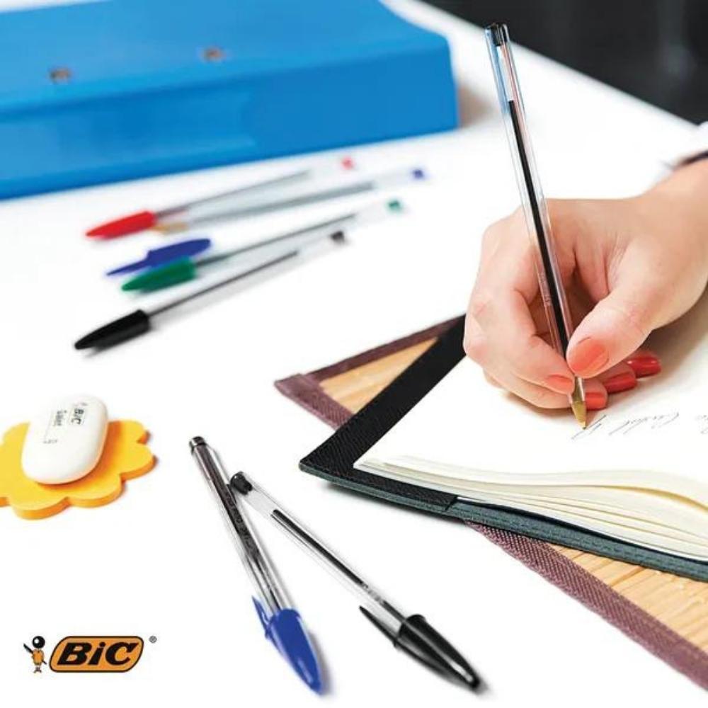 Bic Cristal Ballpoint Pen Medium Red | Single - Choice Stores