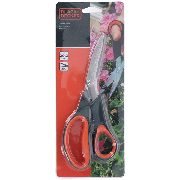 Black and Decker Garden Flower Shears | 20.2cm - Choice Stores