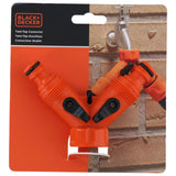 Black + Decker 2 Way Hose Coupling - Choice Stores