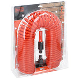 Black + Decker Flexible Coil Hose with Attachments | 15m - Choice Stores