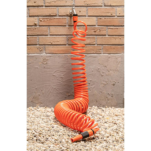 Black + Decker Flexible Coil Hose with Attachments | 15m - Choice Stores