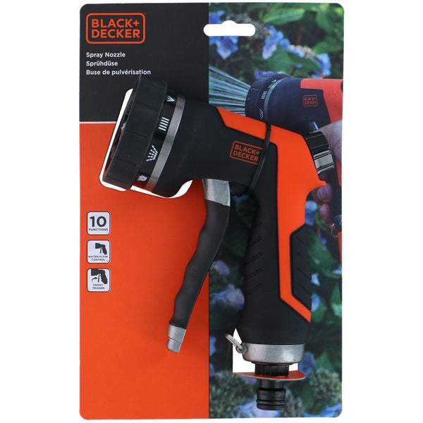 Black + Decker Spray Nozzle Gun | 10 Fucntions - Choice Stores