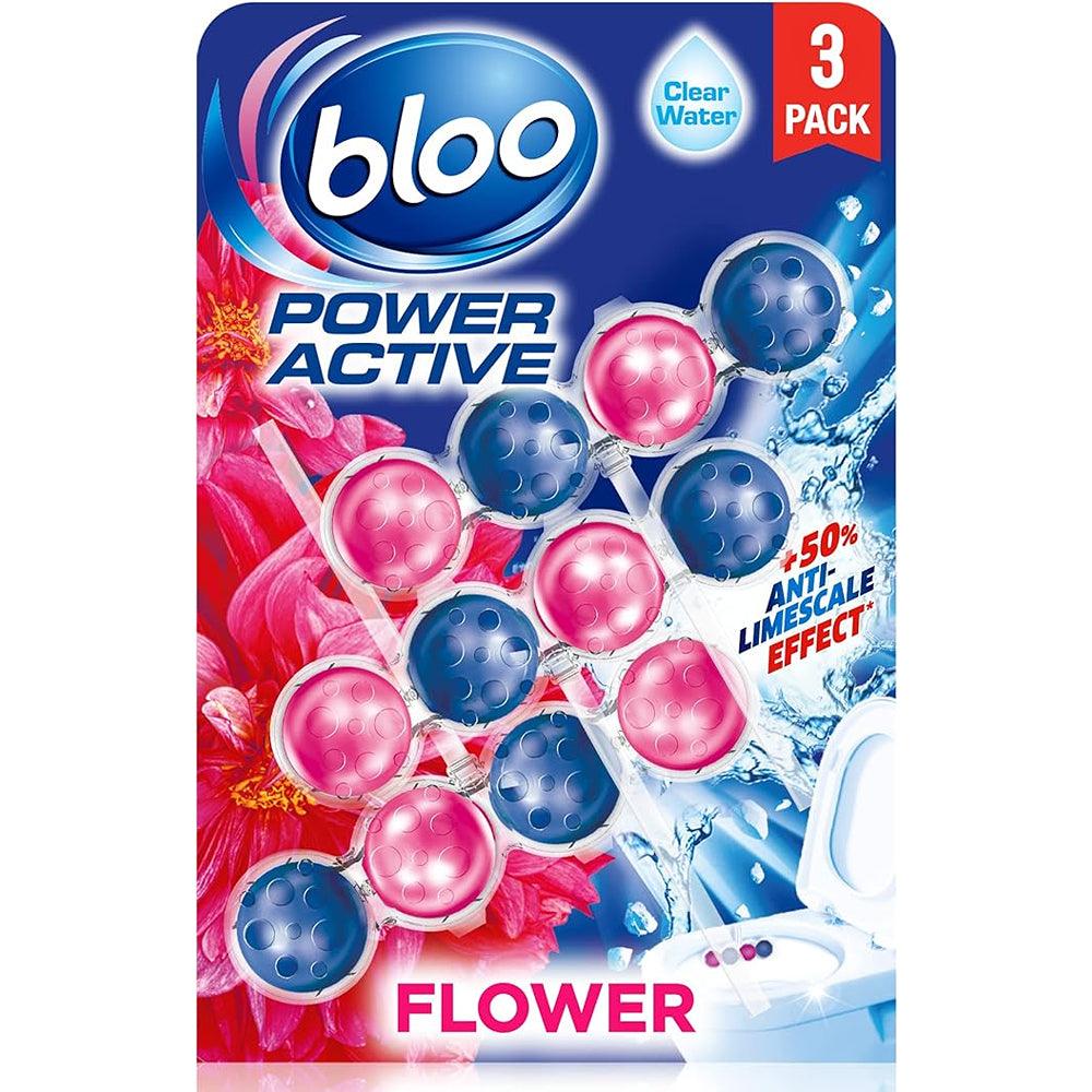 Bloo Power Active Flower Toilet Rim Block | Pack of 3 – Choice Stores