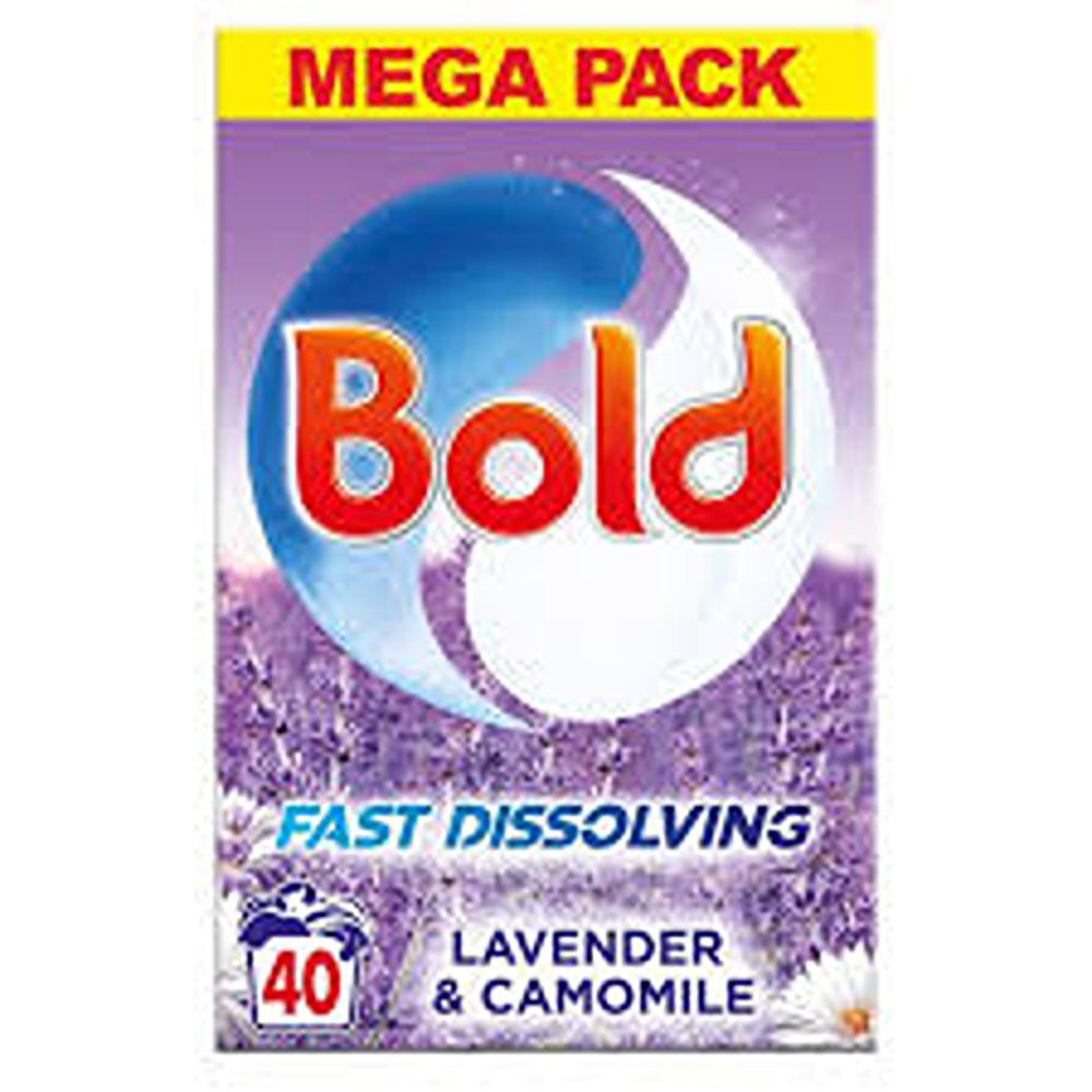 Bold 2 in 1 Lavendar & Camomile Washing Powder | 40 Wash - Choice Stores