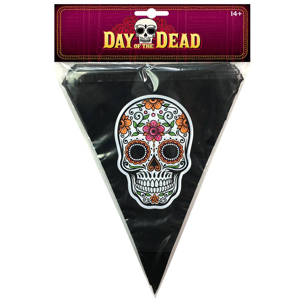 Boo! Day Of The Dead Bunting | 3.6m - Choice Stores