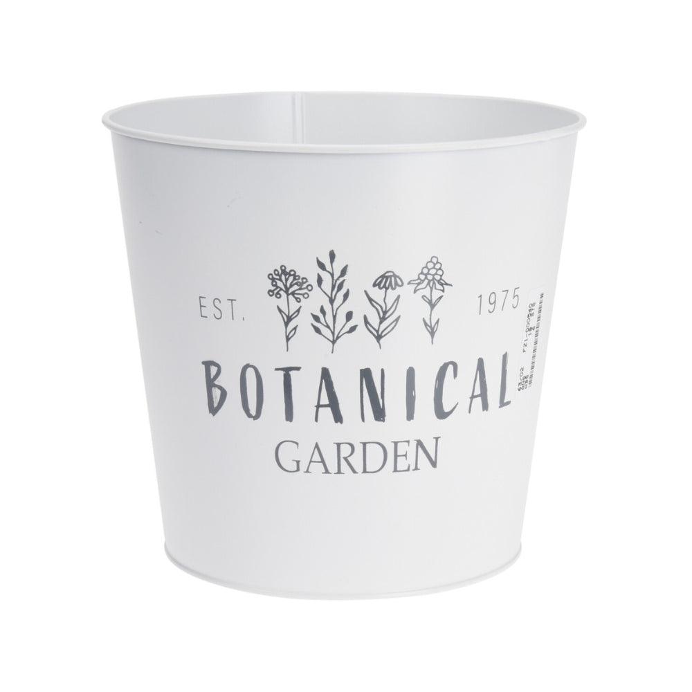 Botanical Bucket Planter 18cm | FZ1000530 - Choice Stores