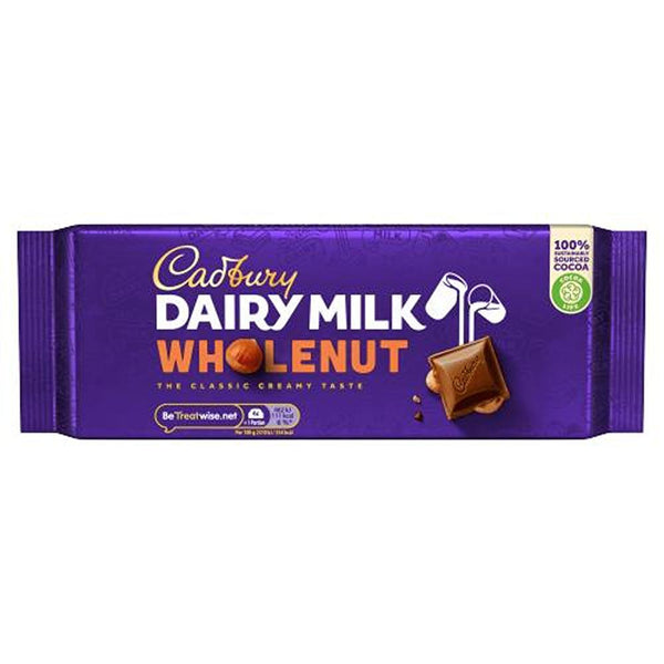 Cadbury Dairy Milk Whole Nut Chocolate | 180g - Choice Stores