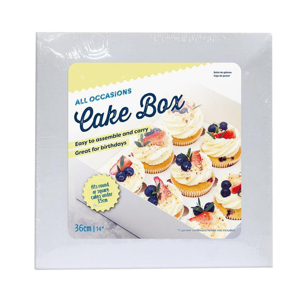 Cake Box White Cardboard all Occassions - Choice Stores