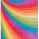 Candy Modern Rainbow Multicoloured Rug | Vivid Colours - Choice Stores