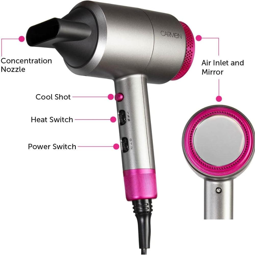 Carmen Neon Series Hair Dryer | 1800W - Choice Stores