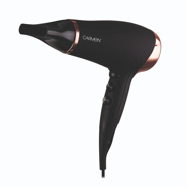 Carmen Noir II Black & Copper Hair Dryer | 2200W - Choice Stores