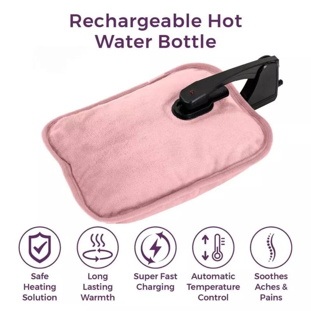 Carmen Spa Rechargeable Hot Water Bottle | Pink - Choice Stores