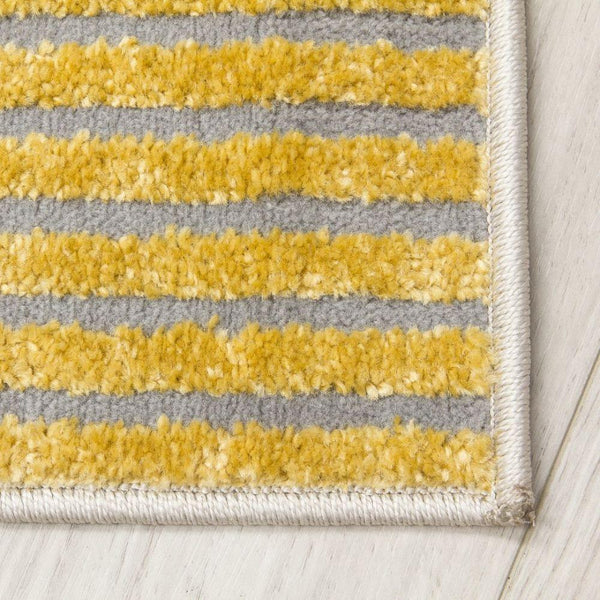 Casino Geo Ochre Rug | Abstract Modern Motives - Choice Stores