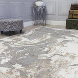 Casino Marble Greige Rug | Abstract Modern Motive - Choice Stores