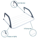 Choice Essentials 6 Rail Radiator Clothes Airer - Choice Stores