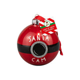 Christmas Light Up Santa Cam Bauble - Choice Stores