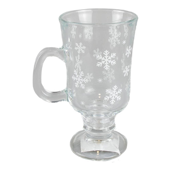 Christmas Mulled Wine Snowflake Glass | 230ml - Choice Stores