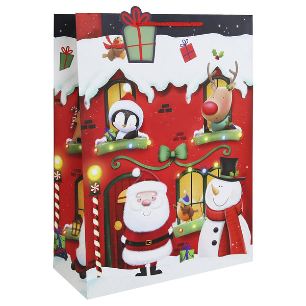 Christmas Santa Grotto Gift Bag | XL - Choice Stores