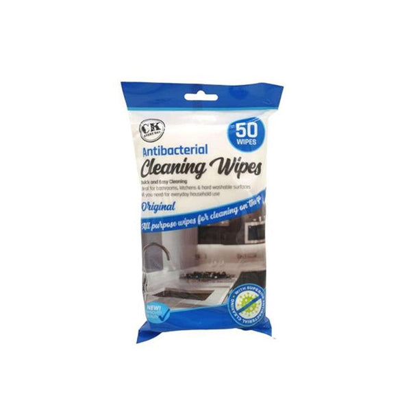 CK Everyday Antibacterial Cleaning Wipes | Pack of 50 - Choice Stores