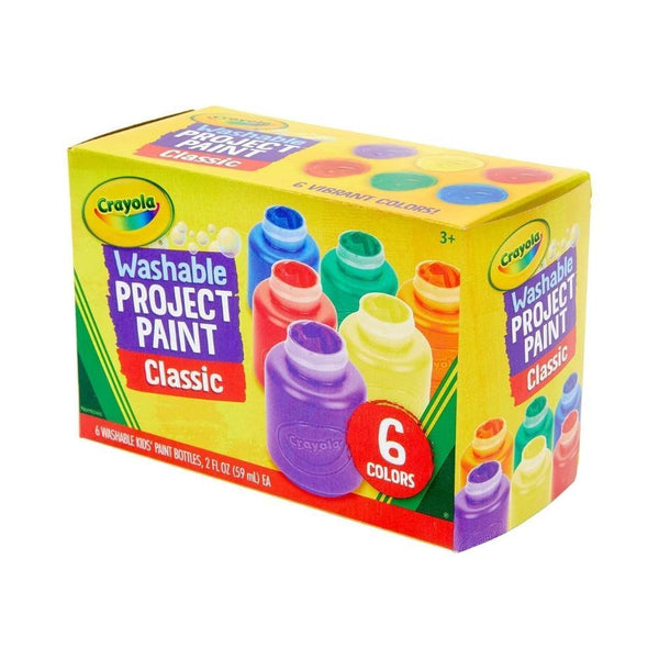 Crayola Washable Kids Paint | 6 Paints - Choice Stores