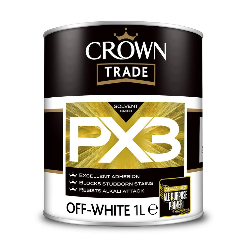 Crown off 2024 white paint