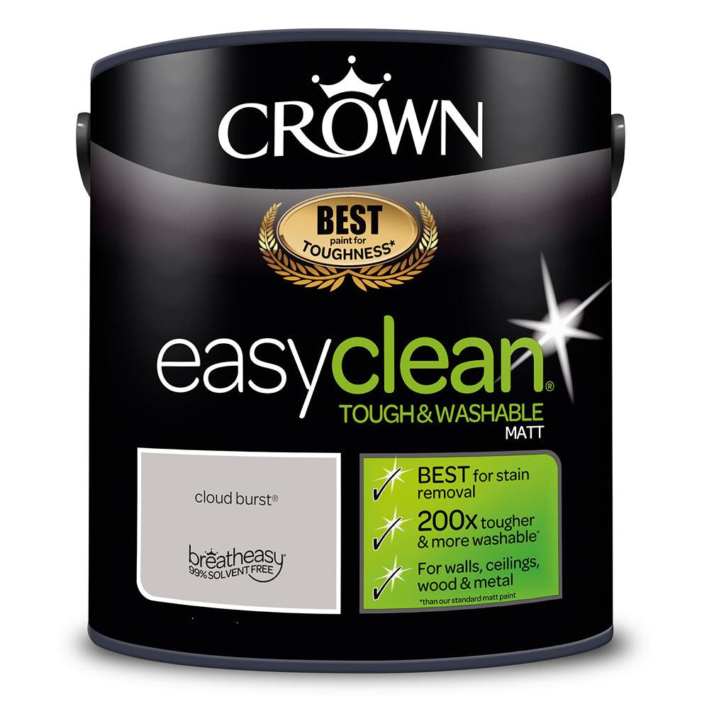 Crown Easyclean Matt Emulsion Paint | Cloud Burst - Choice Stores