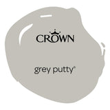 Crown Easyclean Matt Emulsion Paint | Grey Putty - Choice Stores