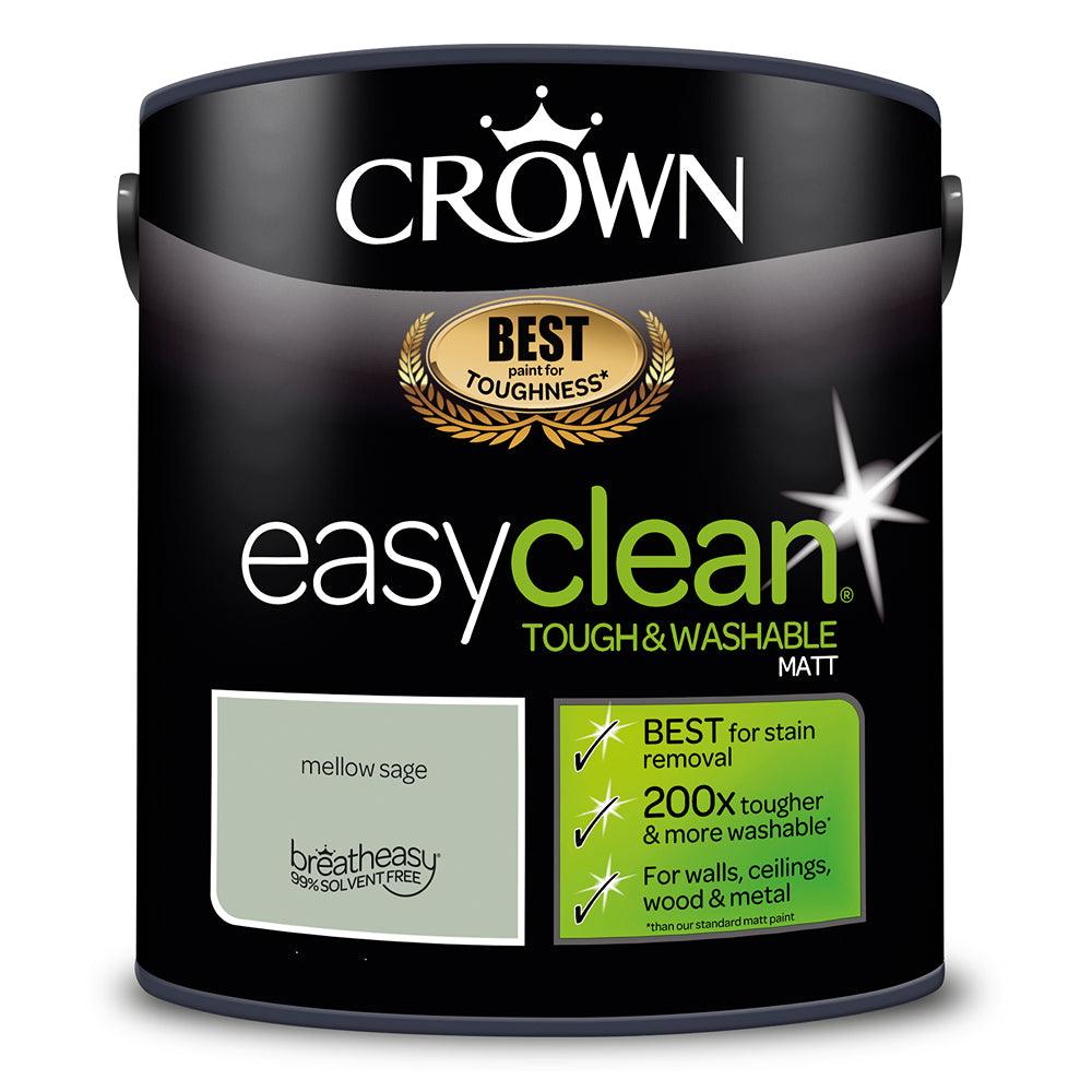 Crown Easyclean Matt Emulsion Paint | Mellow Sage - Choice Stores