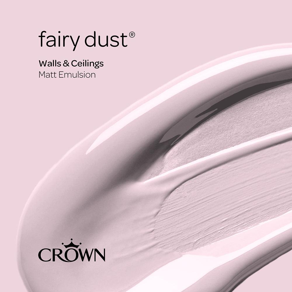 Crown Walls & Ceilings Matt Emulsion Paint | Fairy Dust - Choice Stores