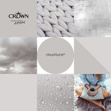 Crown Walls & Ceilings Mid Sheen Emulsion Paint | Cloud Burst - Choice Stores