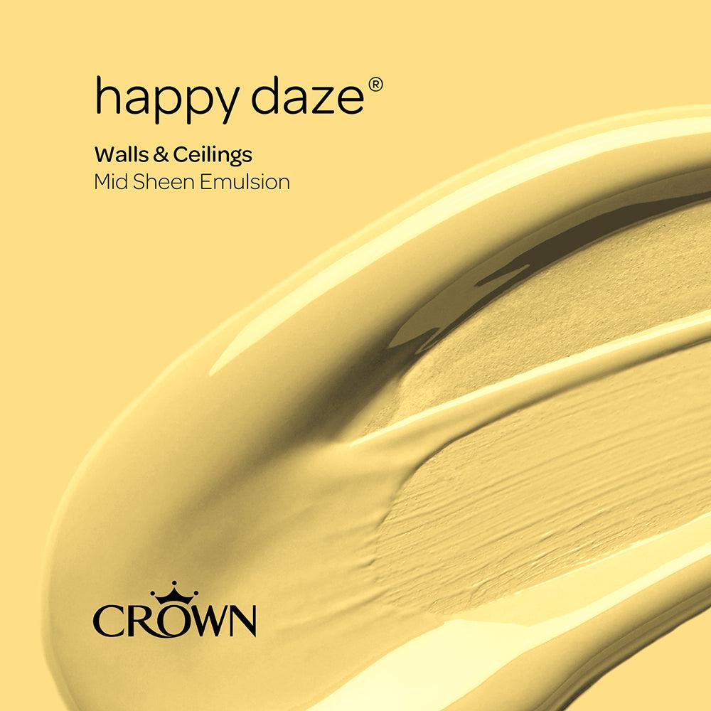 Crown Walls & Ceilings Mid Sheen Emulsion Paint | Happy Daze - Choice Stores