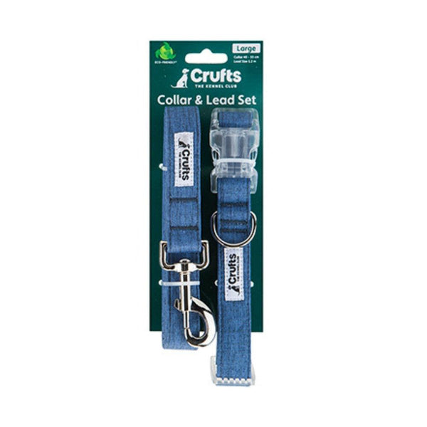 Crufts Pet Collar & Lead Set | Large - Choice Stores