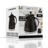 Daewoo Argyle Black Jug Kettle | 1.7L - Choice Stores